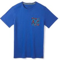 smartwool Merino 150 Pocket Tee Herren T-Shirt blau von SmartWool