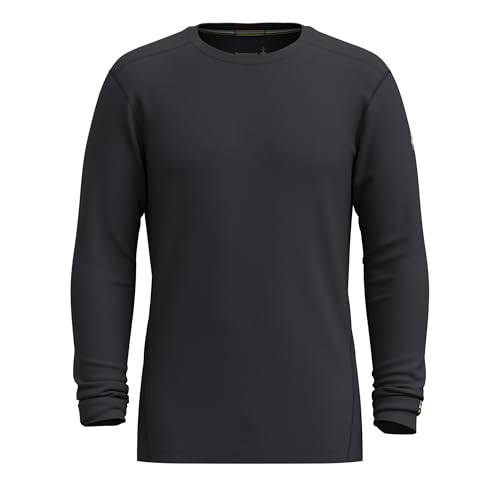 Smartwool Men's Classic All-Season Merino Base Layer Long Sleeve, Black, S von Smartwool