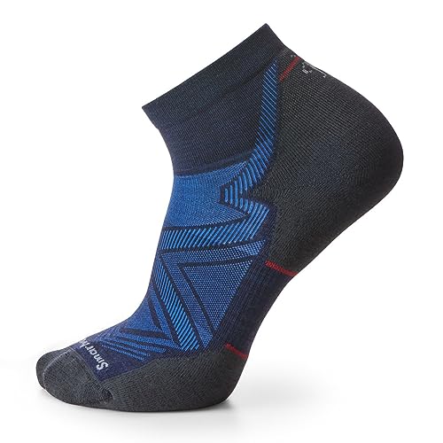 Smartwool Damen Run Targeted Cushion Knöchelsocken, Dunkles Marineblau, L von Smartwool