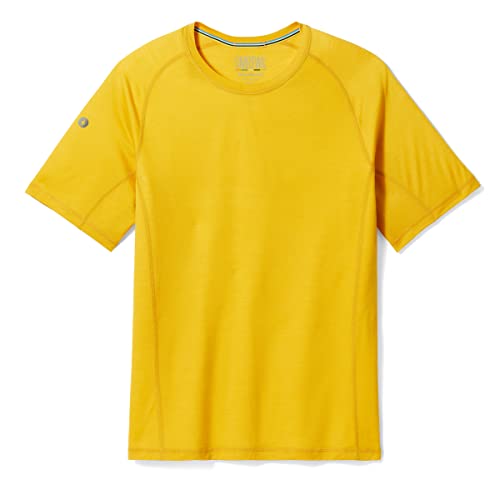 Smartwool Men's Active Ultralite Short Sleeve, Honey Gold, XL von Smartwool