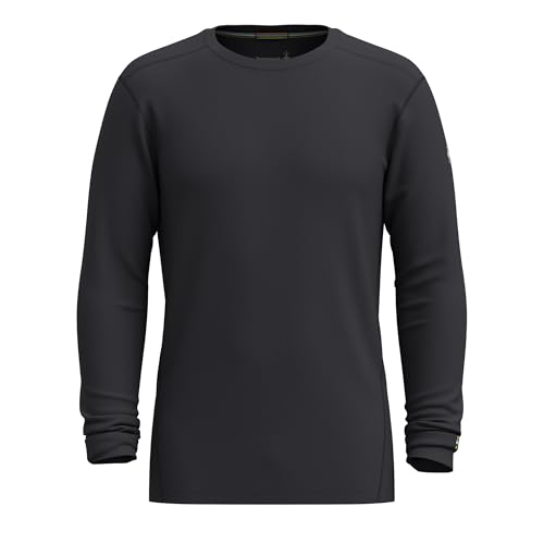 Smartwool Men's Classic All-Season Merino Base Layer Long Sleeve, Black, XL von Smartwool