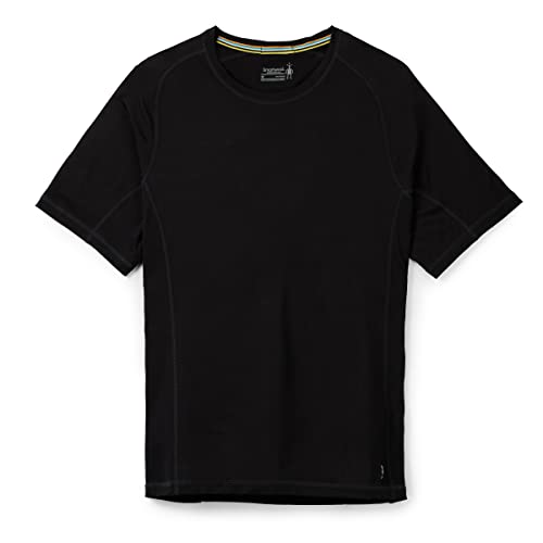 Smartwool Men's Short Sleeve Active Ultralite Kurzarmshirt für Herren, Black, M von Smartwool