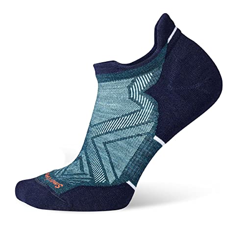 Smartwool Women's Run Targeted Cushion Low Ankle Socks Damen, Twilight Blue, L von Smartwool