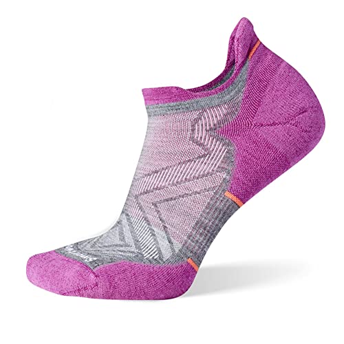 Smartwool Women's Run Targeted Cushion Low Ankle Socks Damen, MEDIUM Gray, L von Smartwool