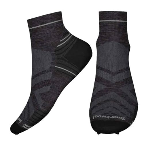 Smartwool Unisex-Adult Zero Cushion Ankle Wandersocken, Charcoal, Large von Smartwool