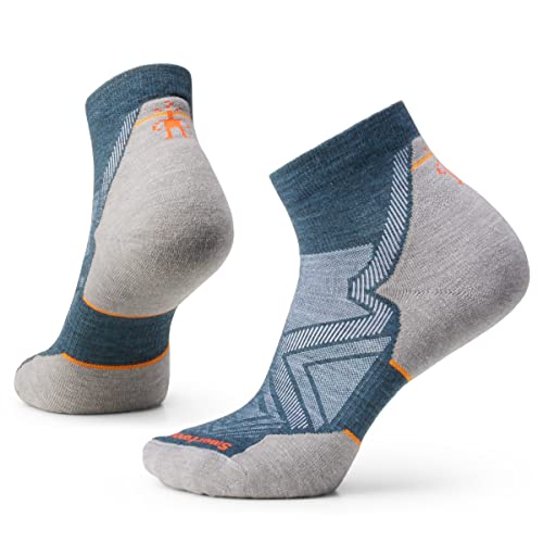 Smartwool Women's Run Targeted Cushion Ankle Socks, Twilight Blue, M von Smartwool