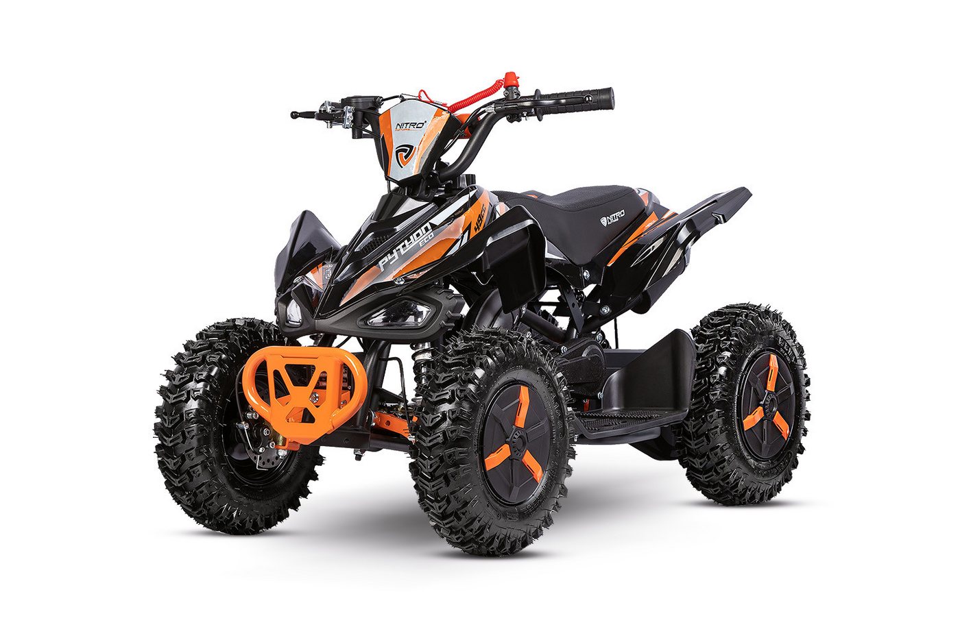 Smarty Elektro-Kinderquad 49cc mini Kinder Quad Python Snowy von Smarty