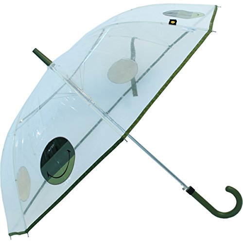 Regenschirm durchsichtig transparent Smiley World - grün von Smiley World