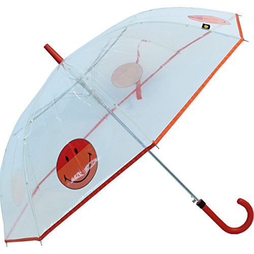 Regenschirm durchsichtig transparent Smiley World - orange von Smiley World