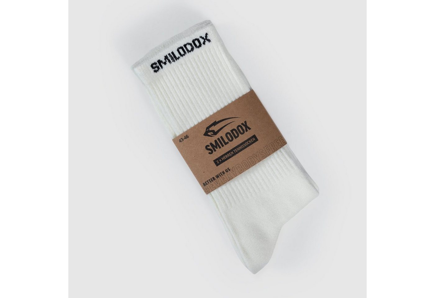 Smilodox Tennissocken Men Tennissocken 2er Pack Multicolor V1 von Smilodox