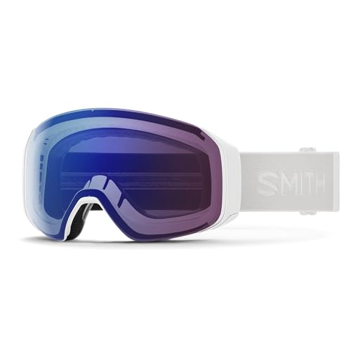 SMITH OPTICS I/O MAG S 4D Ski- Snowboardbrille WHITE VAPOR 22 - ChromaPOP Rose Flash Photochromic von Smith