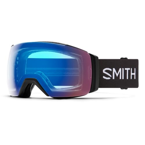 Smith OPTICS I/O MAG XL Ski- Snowboardbrille BLACK 22 - ChromaPOP Rose Flash Photochromic NEU von Smith