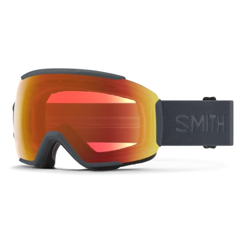 SMITH OPTICS SEQUENCE OTG Ski- Snowboardbrille SLATE - ChromaPOP Everyday Red Mirror NEU von Smith