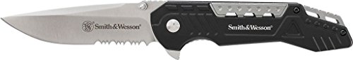 Smith & Wesson Erwachsene Taschenmesser Messer, schwarz, 22 cm von Smith & Wesson