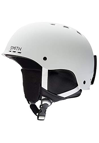 SMITH Herren Helm Holt Skihelm, Weiß matt/Schwarz, XL/63-67 von Smith