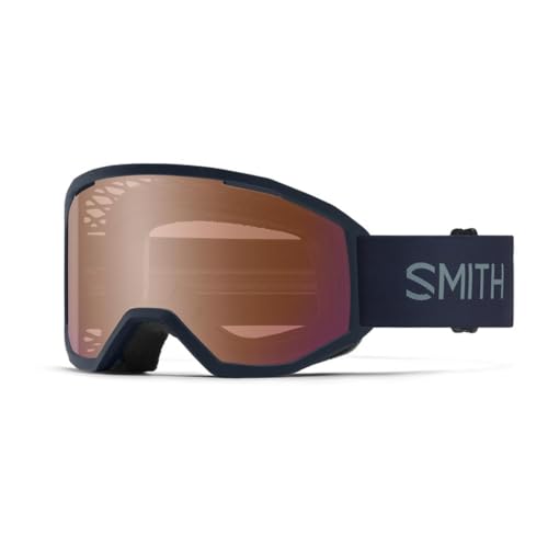 SMITH Loam MTB Fahrradbrille in Midnight Navy, Contrast Rose Flash AF von Smith