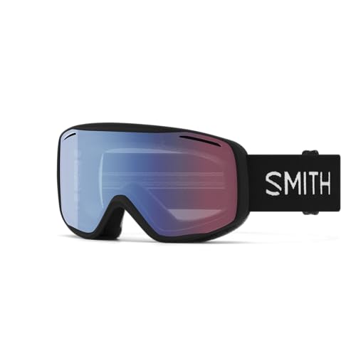 SMITH OPTICS RALLY Ski- Snowboardbrille BLACK - Blue Sensor Mirror NEU von Smith