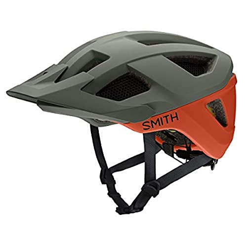 SMITH Unisex – Erwachsene Session MIPS Fahrradhelm, Matte SAGE RED Rock, Medium 55-59 cm von Smith