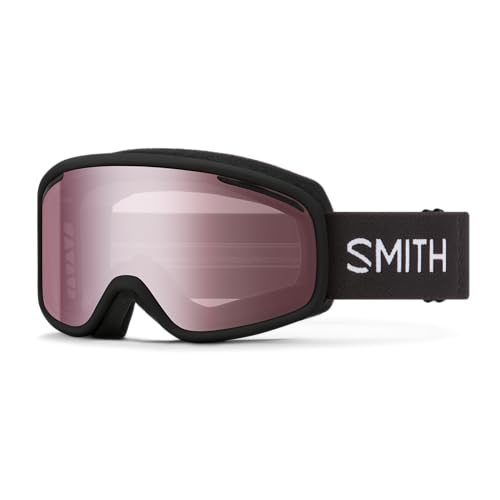 Smith, Vogue-Ignitor Mirror Antifog, Ski-Maske, Schwarz, Uni, Unisex-Erwachsener von Smith