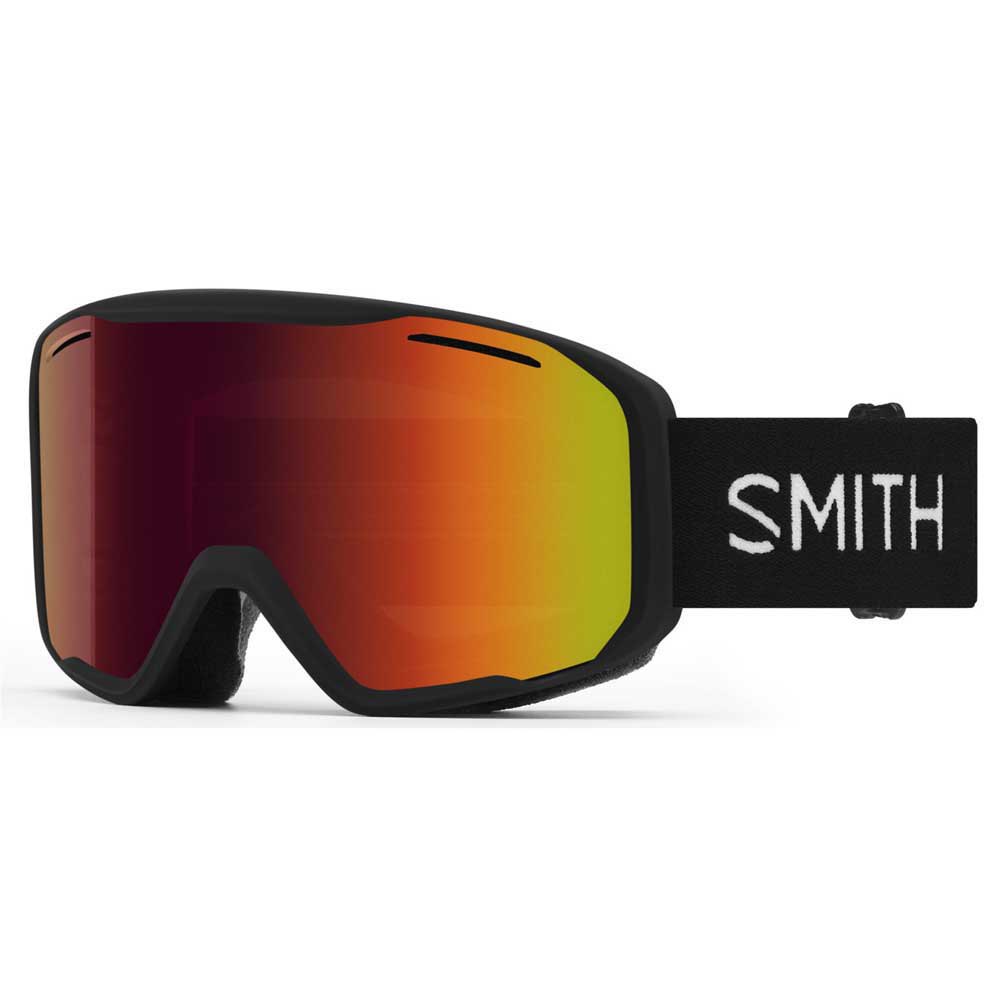 Smith Blazer Ski Goggles Schwarz Red Solx Mirror Antifog/CAT2 von Smith