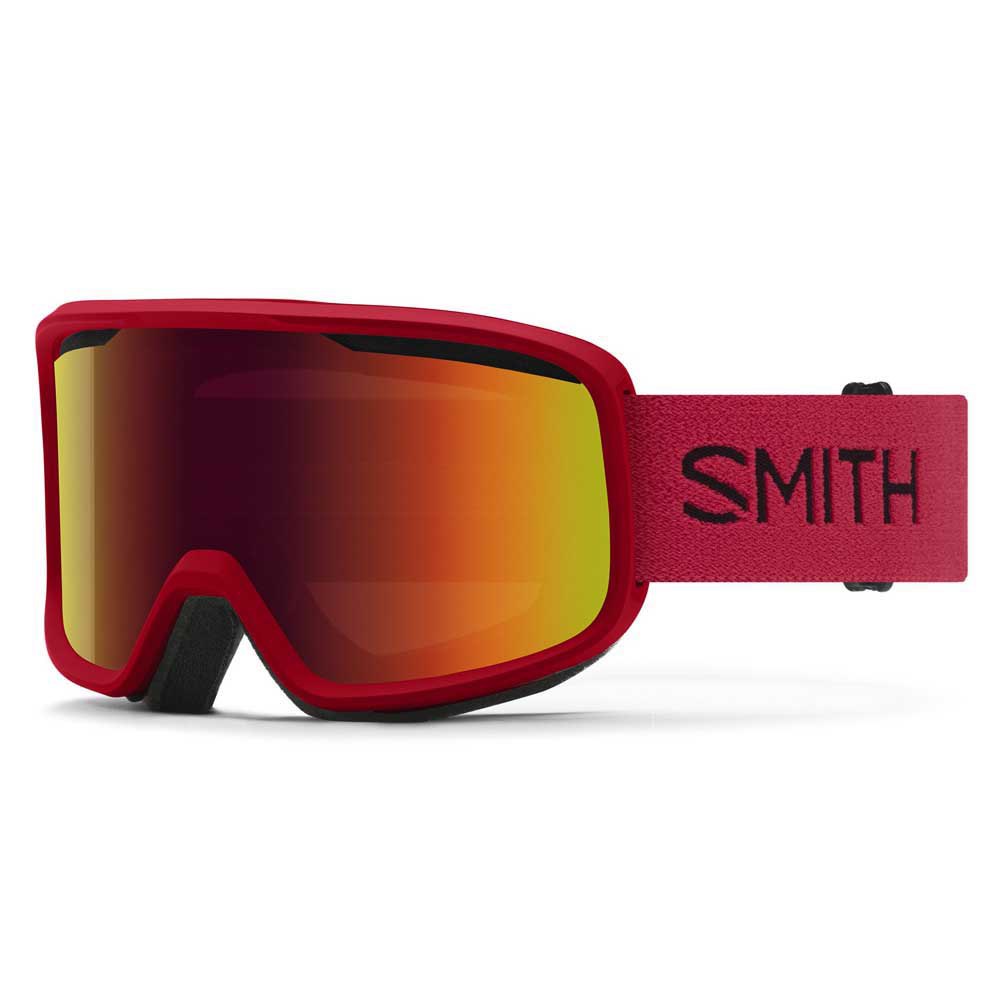 Smith Frontier Ski Goggles Rot Red Solx Mirror Antifog/CAT2 von Smith