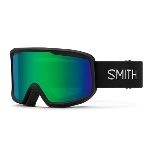 SMITH Frontier Skibrille für Herren, Herren, M00429, Schwarz, M von Smith