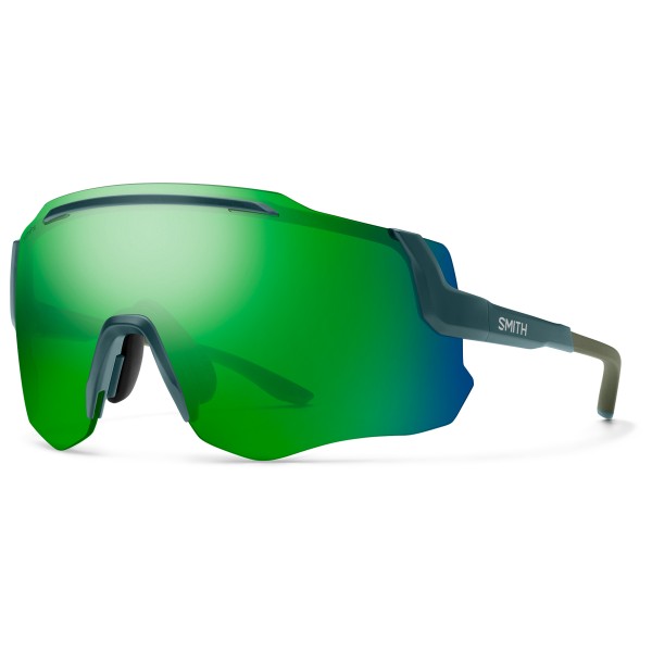 Smith - Momentum Mirror S3 (VLT 12%) + S0 (VLT 89%) - Fahrradbrille grün von Smith