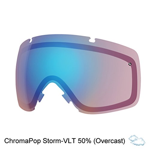 Smith Optics I/O Adult Replacement Lens Snow Goggles Accessories - Chromapop Storm Rose Flash/One Size von Smith