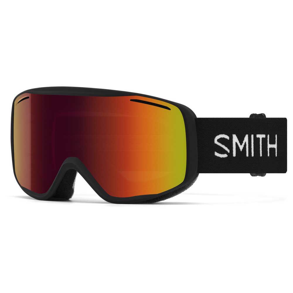 Smith Rally Ski Goggles Schwarz Red Solx Mirror Antifog/CAT2 von Smith