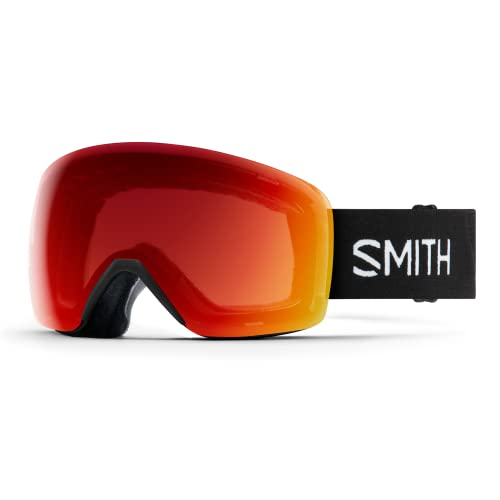 Smith Skyline Skibrille, Unisex, M00681, schwarz (schwarz), Einheitsgröße von Smith