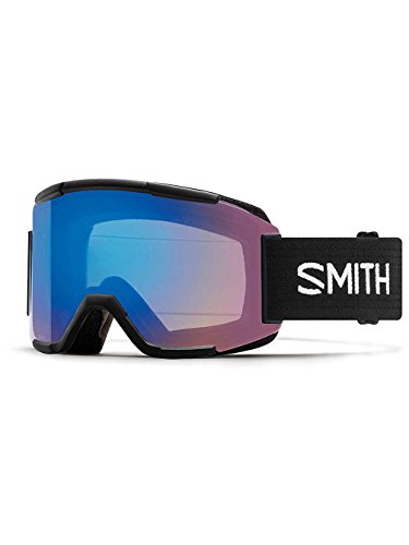 Smith Squad Goggles, Black/Chromapop Storm Rose Flash, One Size von Smith