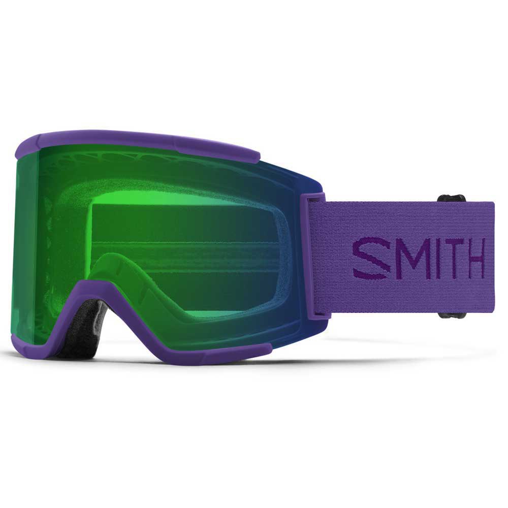 Smith Squad Xl Ski Goggles Lila Chromapop Everyday Green Mirror/CAT2 von Smith