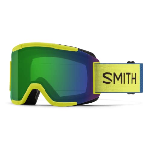 SMITH Unisex – Erwachsene Squad Skibrille, NEON Yellow, Adult von Smith