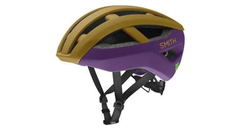 smith network mips road gravel helm braun violett von Smith