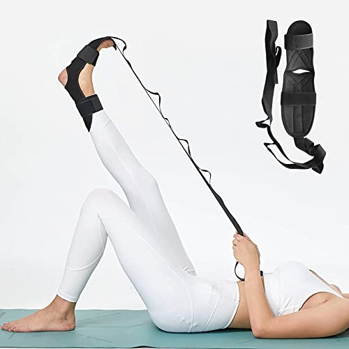 Yoga Stretching Strap,Leg Stretcher Stretching Strap,Yoga Band Für Schmerzlinderung,Muskelverspannungen,Knöchelverletzungen und Bein Training von Smlper