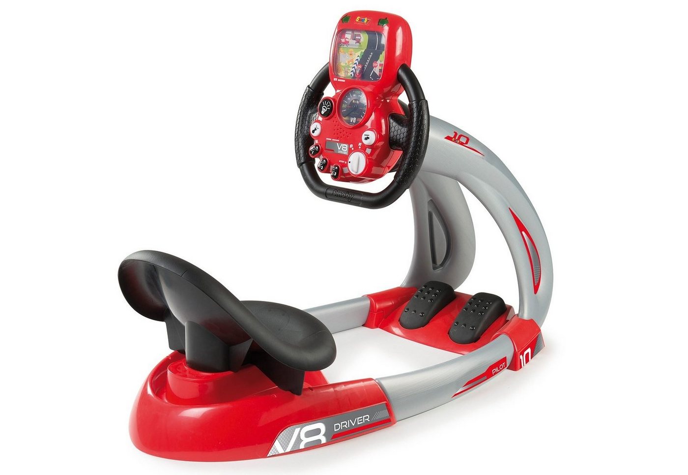 Smoby Lernspielzeug V8 Driver - Fahrsimulator, Made in Europe von Smoby