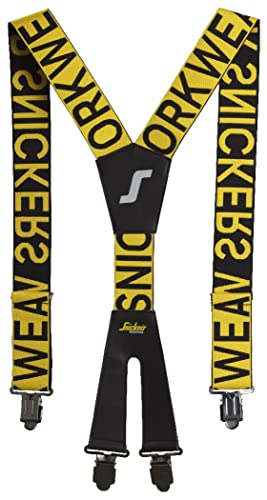Snickers Workwear Logo-Hosenträger, 9064, Hosenträger mit extrabreiten Trägern und kräftigen Klemmen von Snickers Workwear