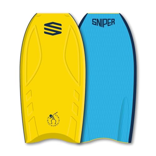 Sniper Bodyboards Sporttafel - Improve Serie - EPS - Epoxidglasfaser Stringer. Von Anfängern bis zum mittleren Niveau von Sniper Bodyboards
