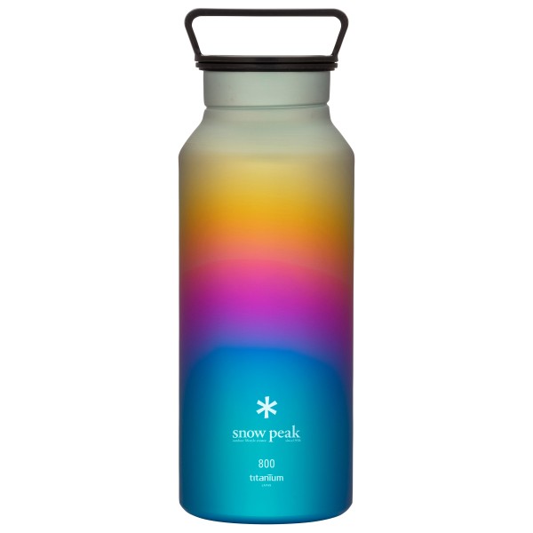 Snow Peak - Titanium Aurora Bottle - Trinkflasche Gr 800 ml bunt von Snow Peak