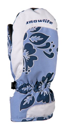 Snowlife ® Baby Handschuhe Skihandschuhe - extra warm, blau/weiß, B/S von Snowlife