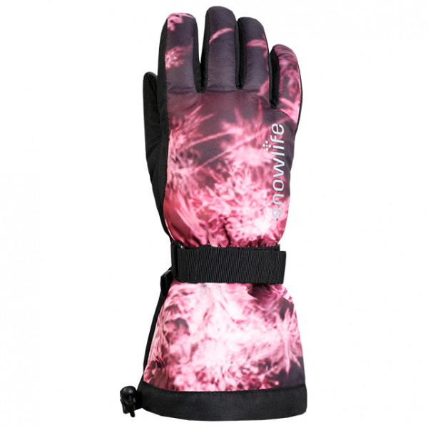 Snowlife - Kid's Long Cuff DT Glove - Handschuhe Gr KM;KS;KXS blau;rosa;schwarz von Snowlife