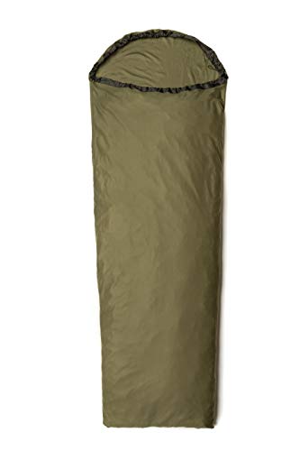 Snugpak | TS1 Liner | Fügen Sie Ihrem Schlafsack eine Schicht Thermo-Wildleder hinzu (Olivgrün, Standard) von Snugpak
