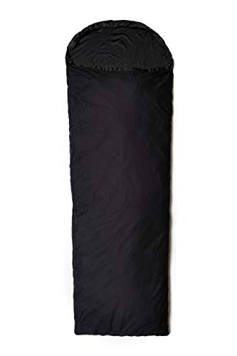 Snugpak TS1 Thermal Suede Sleeping Bag Liner schwarz, Einheitsgröße von Snugpak