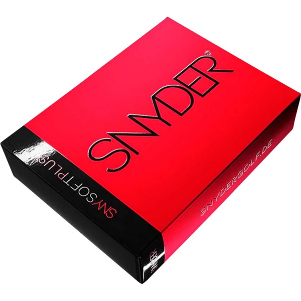 Snyder SNY Soft Plus Golfbälle - 12er Pack rot von Snyder