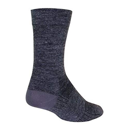 SockGuy SGX Wool Socken, grau, L-XL von SockGuy