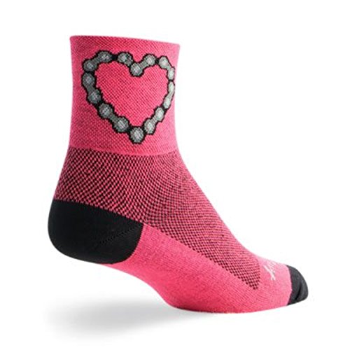 Sockguy Unisex-Socken, klassisch, Rosa, Größe S/M von SockGuy