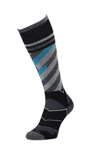 Sockwell Cyclone (15–20 mmHg) Abgestufte Kompression Socken, Damen, schwarz, Medium/Large von Sockwell
