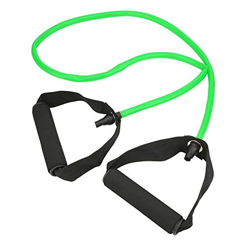 Multifunktionaler Yoga-Elastizitäts-Latex-Widerstandsschlauch, Zuggürtel für Fitnessgeräte (Grün) von Socobeta