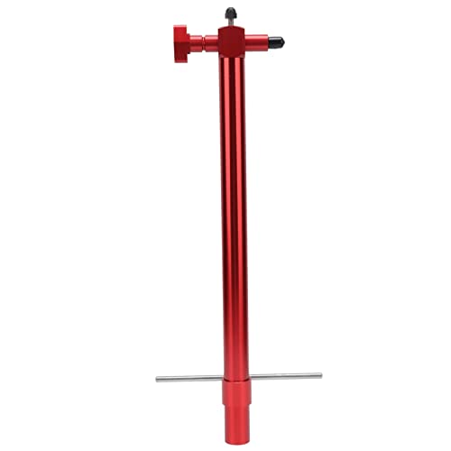 Socobeta Fahrrad-Schaltauge-Ausrichtungswerkzeug 15,75 Zoll Schaltauge-Ausrichtungslehre Aluminiumlegierung Schaltauge-Ausrichtungswerkzeug(Rot) von Socobeta