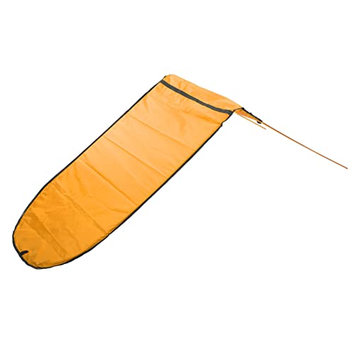 Socobeta Kajak-Schattendach, Tragbares Bootsmarkisen-Set, Sonnenschutz-Zubehör für Wasserfahrzeuge (Orange) von Socobeta